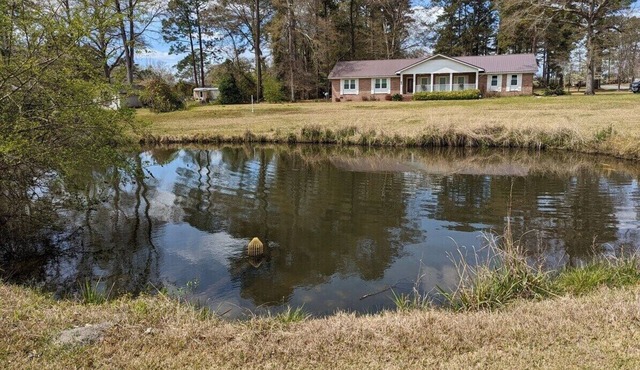 Charming 3-bedroom, 2-bath house with lovely Koi pond located in Dublin, GA