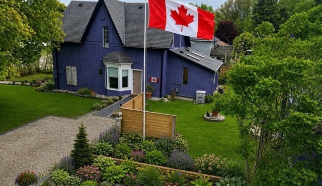 Comfortable and elegantly appointed home in this unique small port town.