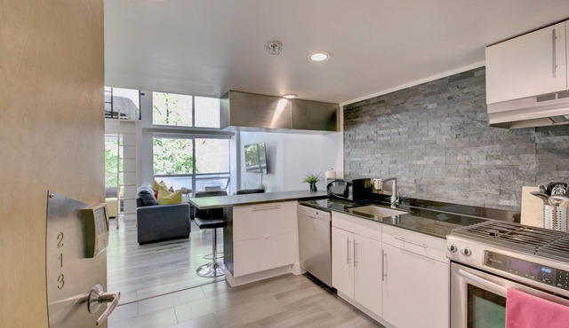 Cozy loft-style condo!