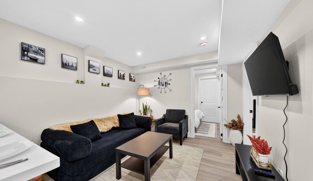 Cozy Modern Walkerville Basement Apartment