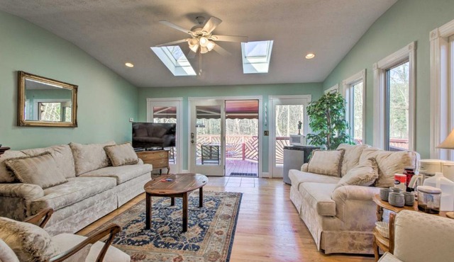 Damascus Home w/Fire Pit & Views, Walk to Shops!