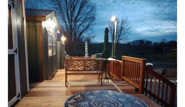 Dark Grey Tiny House unit 3