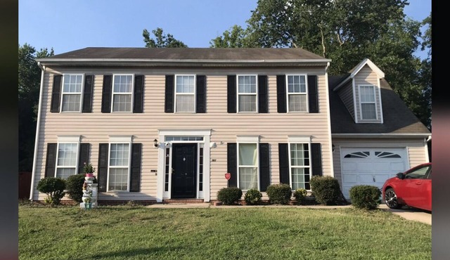 Diamond in the rough, four-bedroom, clean and spacious house in a nice area.