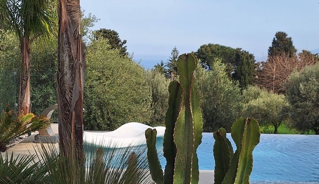 Donna Carmela Villa with sea view pool 5 minutes from the beach