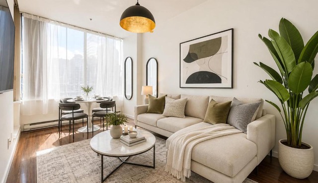 Downtown 2BR with City Views and Great Location