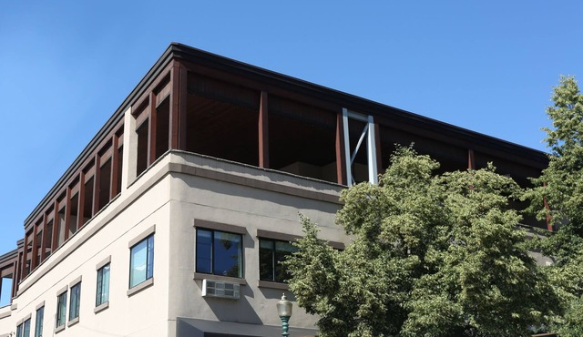 Downtown location ,Top floor unit