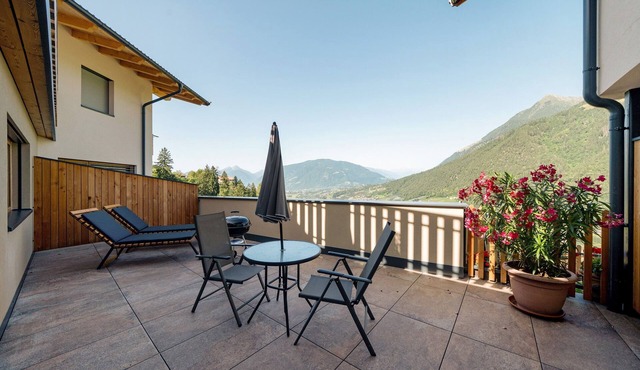 Farmhouse 'Hochwart' with Mountain View, Private Terrace and Wi-Fi