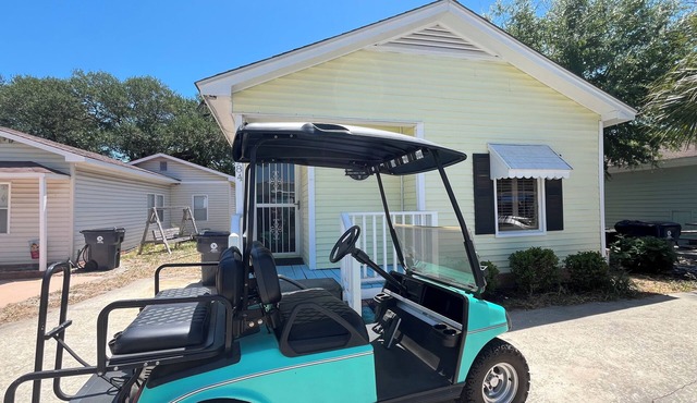 Jacana Cabana: golf cart included with no pet fee!