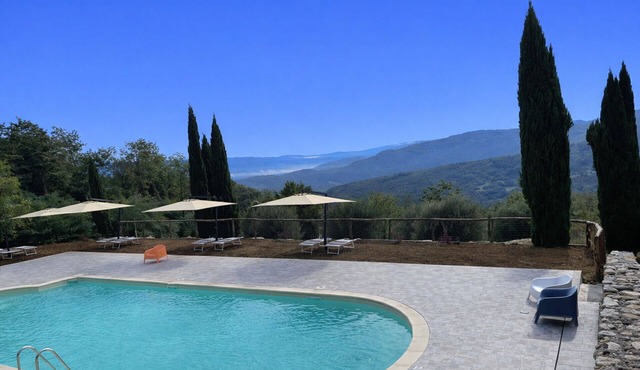 Lovely apartment for 2 guests with pool, WIFI, A/C