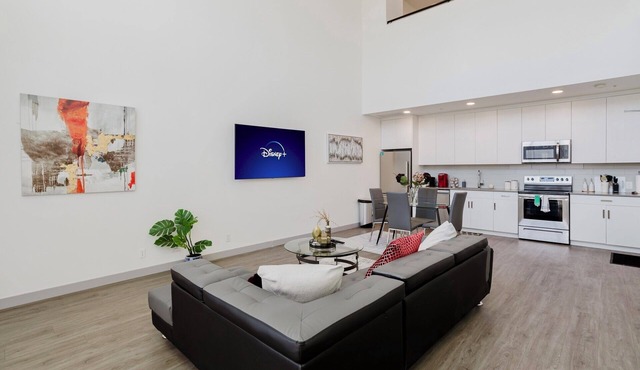Luxe Loft, King bed, 10 mins from Dt