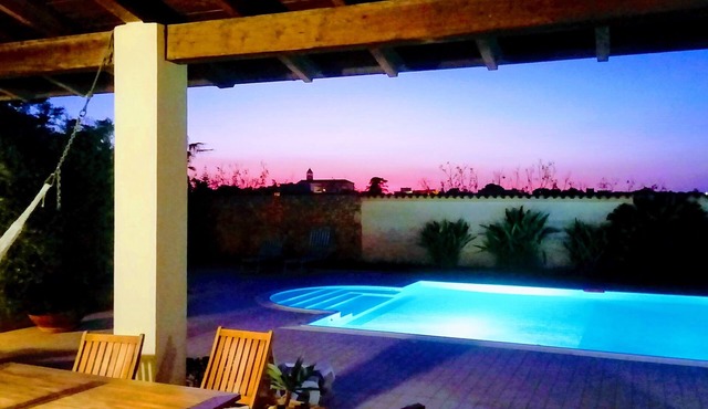 Luxurious villa with swimming pool