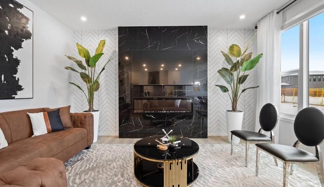 Luxury-4bed with AC-86"TV-BrandNew in Cranston, Calgary