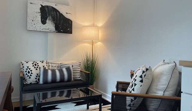 Luxury modern container home in a rural setting! Pet friendly!