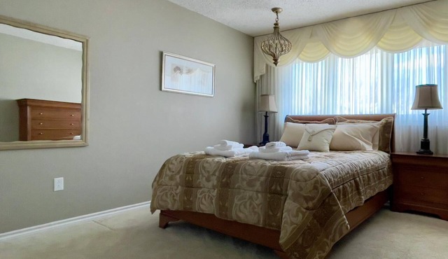 Luxury Sun-Drenched Serenity: Spacious 3BR Home in Quiet Neighborhood