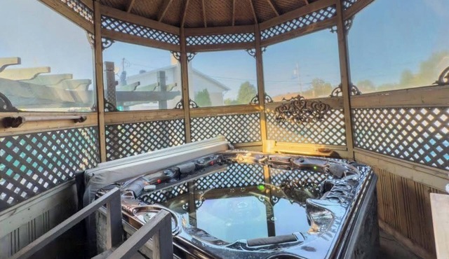 Maison de relaxation (piscine, spa, sauna)