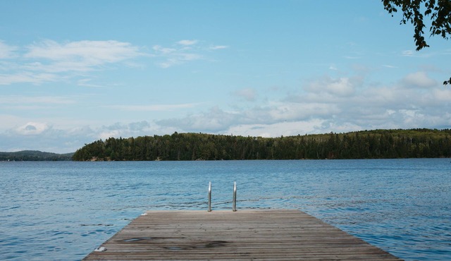 Multilevel, private lakefront cottage on Longbow Lake only minutes from Kenora.