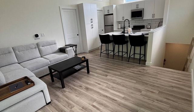 New Build, Charming 1-bedroom home in fabulous Calgary SW, 1.2 hours from Banff