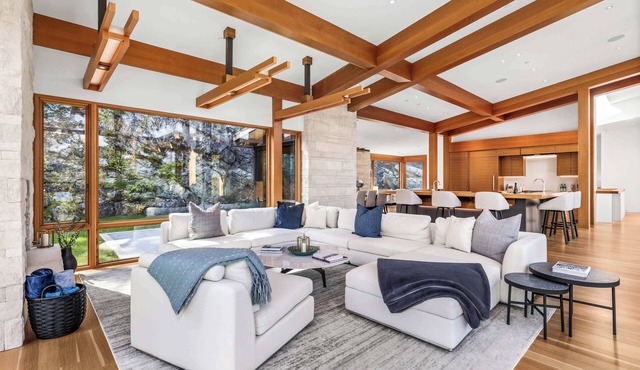 New luxury chalet with hot tub & media