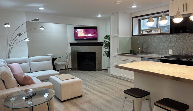 NEW Modern Secondary Suite w/Private Office, Chefs Kitchen and 2nd workspace