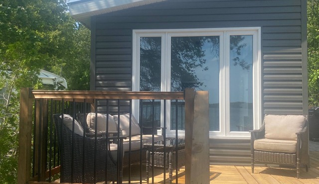 New Park Model on Waterfront at Family Campground
