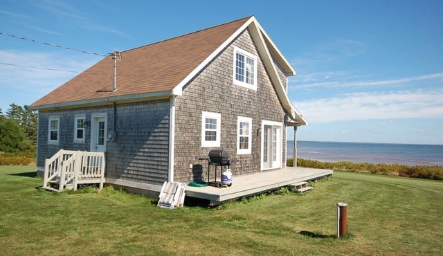 Ocean-front gem on large, private lot.