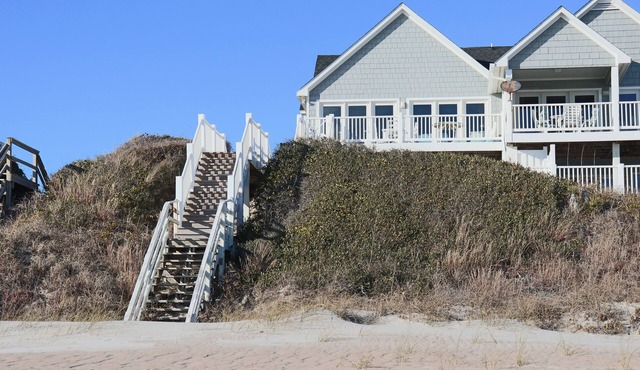 Oceanfront 5BR Escape with Private Pool & Boardwalk