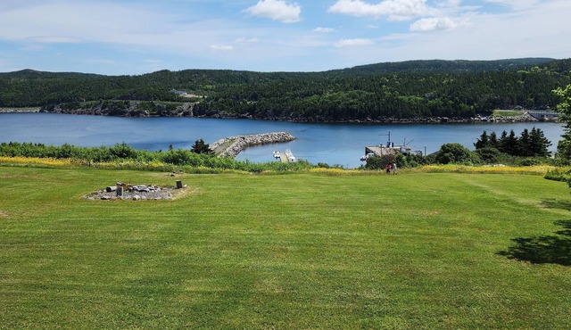 Oceanview 4BR Biscuit Box Home in a Fishing Village Near Bonavista & Trinity