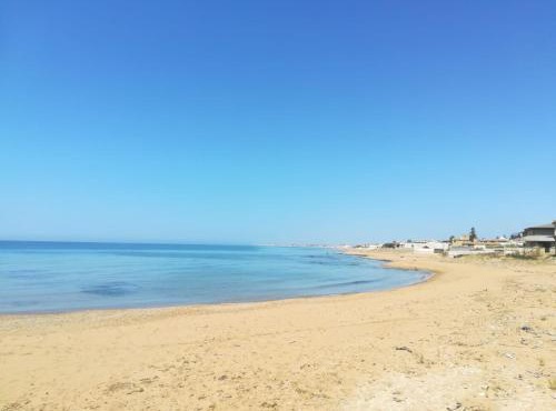On the beach