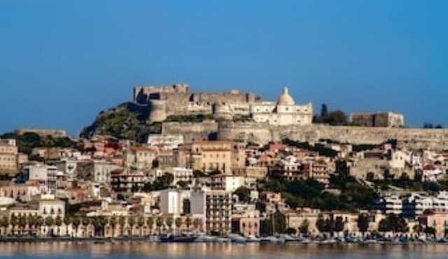 Portion of Villa overlooking the sea in the middle of a garden of ancient olive trees!