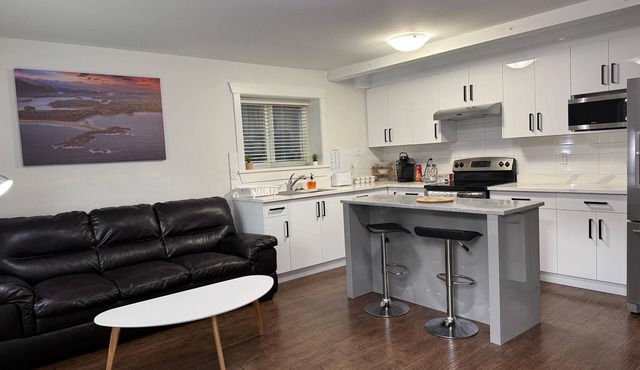 Private 2 bedroom basement suite, spacious