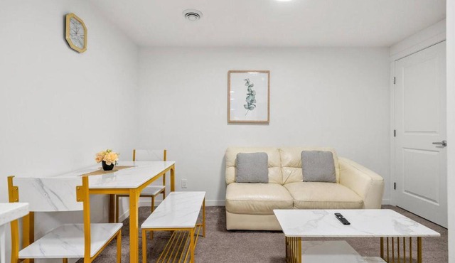 Private Basement Magnolia Retreat Family Friendly Suite near Seton and Lake