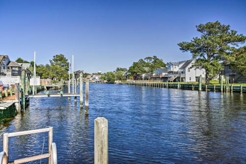 Private Boat Dock: Fun OBX Family Getaway w/Deck