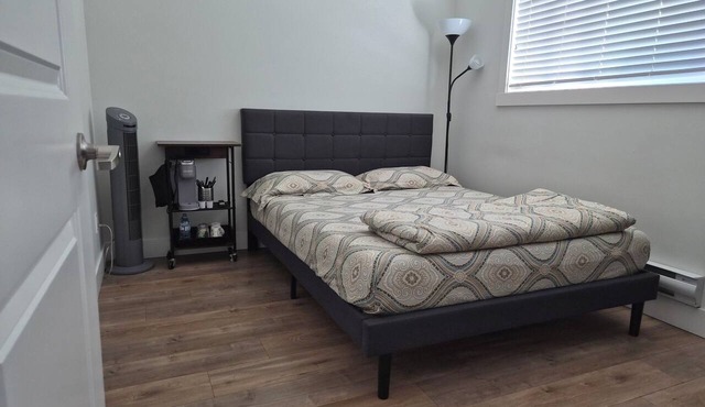 Private modern room with separate entrance at Newton surrey