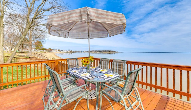 Riverfront Colonial Beach Home w/Private Beach!