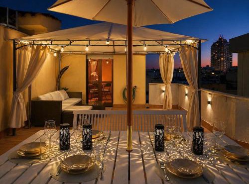 Rooftop Penthouse - Sea & Mountain Views - Rome