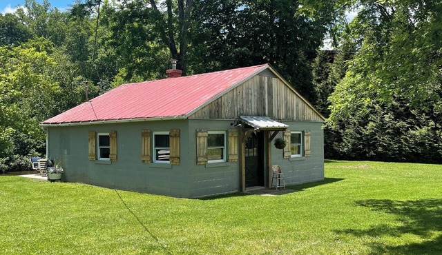 Rustic cabin located in Eagle Rock, Va. on Craigs Creek with plenty of perks. in Eagle Rock