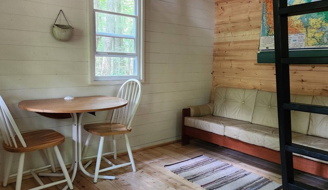 Secluded Muskoka Glamping Cabin with Private Lake & Trails