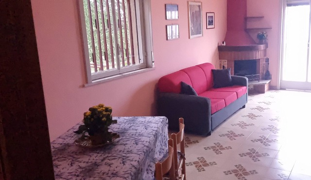 Second floor in villa at the foot of Etna panoramic for mountain lovers.