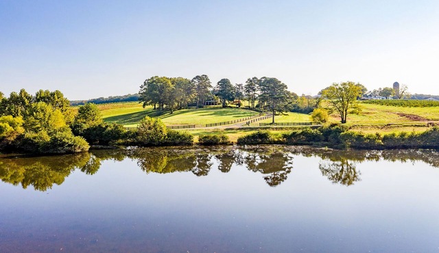 Spacious APPLE ORCHARD STAY: Grand Farmhouse with Lake Views!