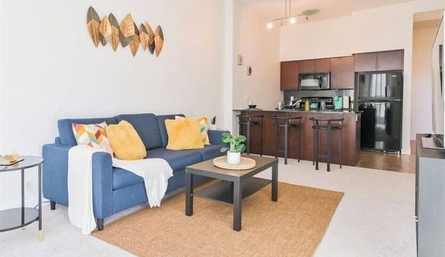 Spacious & Bright Condo 10 Min from DT