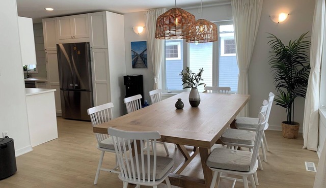 Steps from the Shore, Modern Beachy Getaway