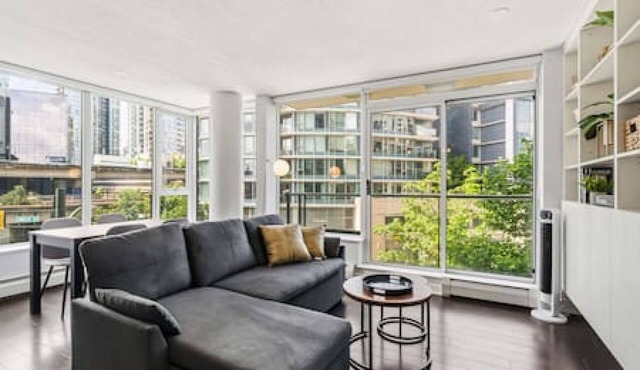 Steps to Rogers Arena & SkyTrain | 1BR Condo