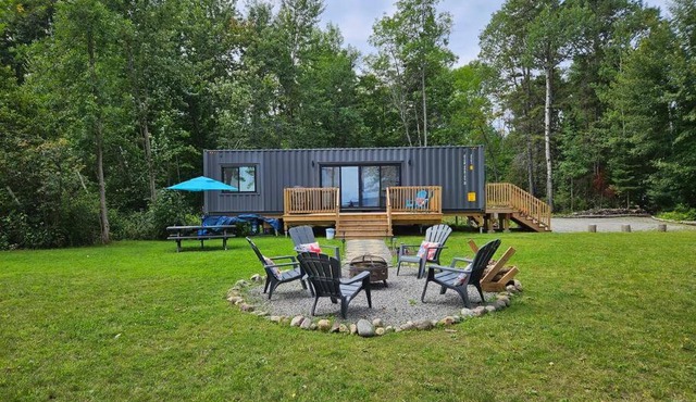Stunning Modern Container Home on Golden Lake
