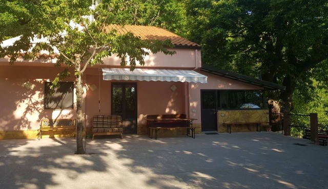 The little house in the woods for tourists