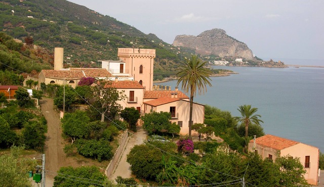 The Tower & La Torretta by the Sea-Villa Palamara 1868