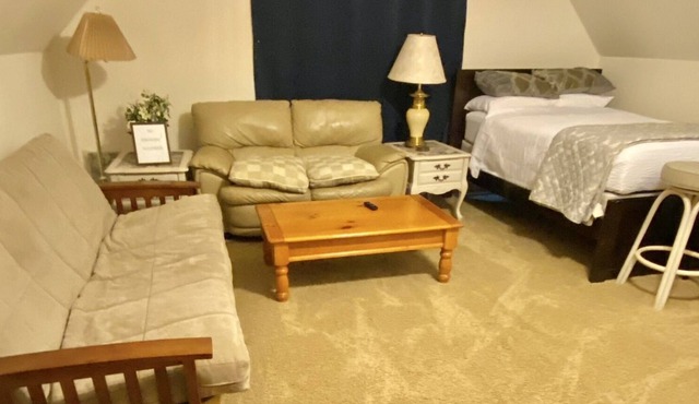 This is a private studio that will be a great place to rest your mind and body,.