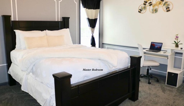 Tranquil Master Bedroom Near Fort Liberty(Bragg)