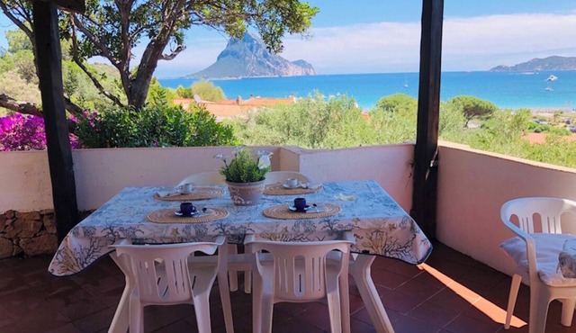 Two-room apartment Corbezzolo Sea View 250 mt beach Porto Taverna