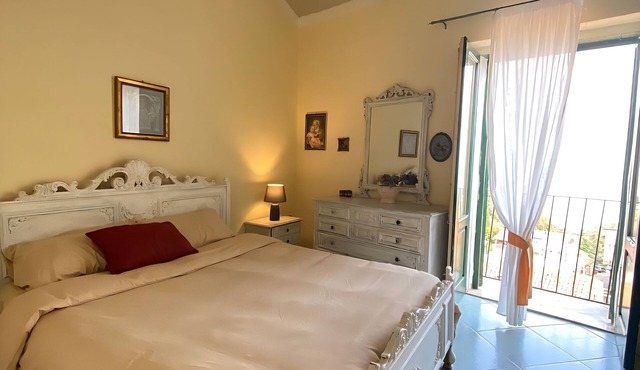 Typical Sicilian house in a quiet village near Cefalù