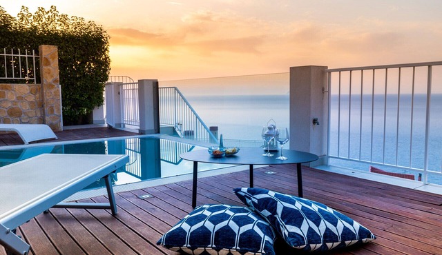 Villa Vulcano with private pool and panoramic view over the sea